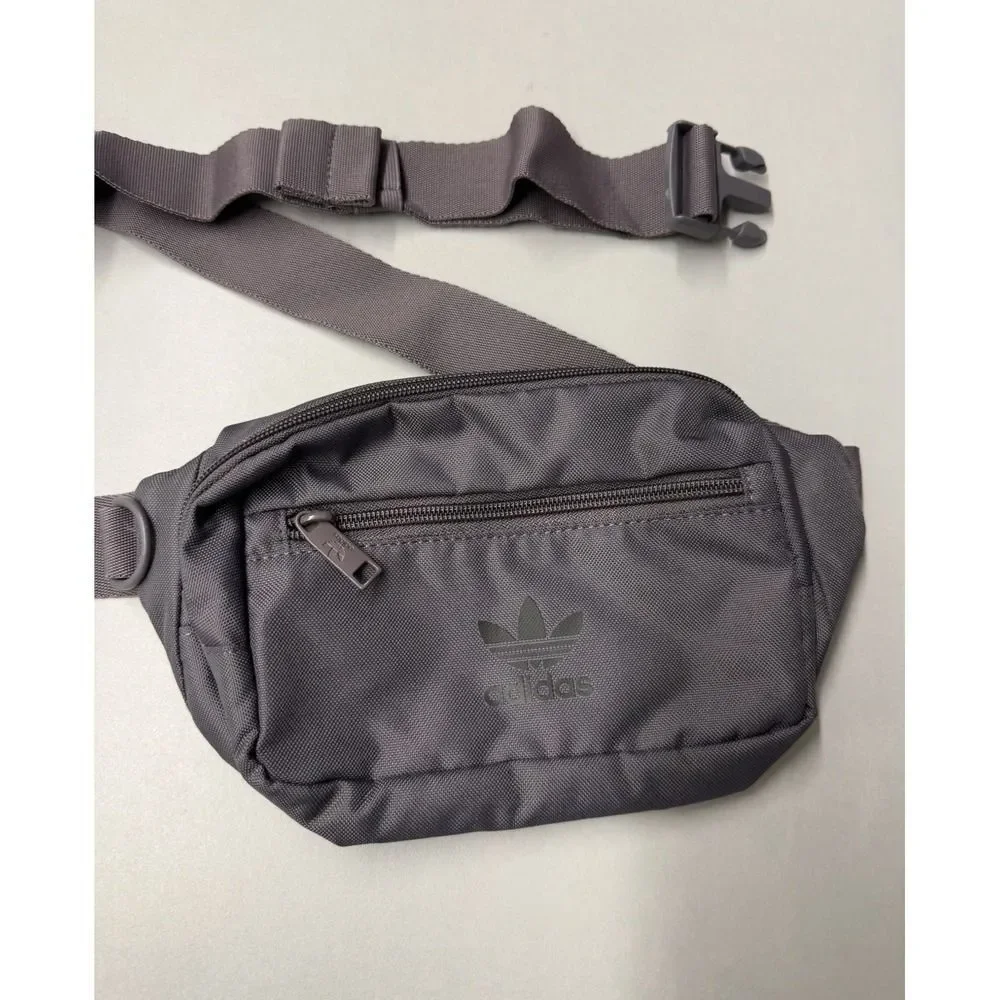 Adidas Originals Gray Waist Pack Fanny Pack Belt Bag OS NWOT